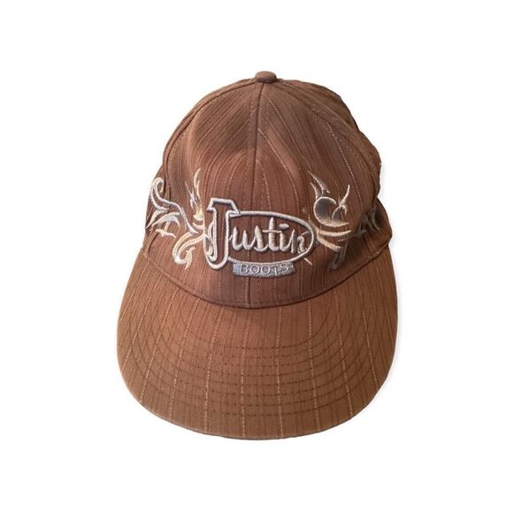 Vintage Justin Boots Cap/Hat  - Picture 1 of 5